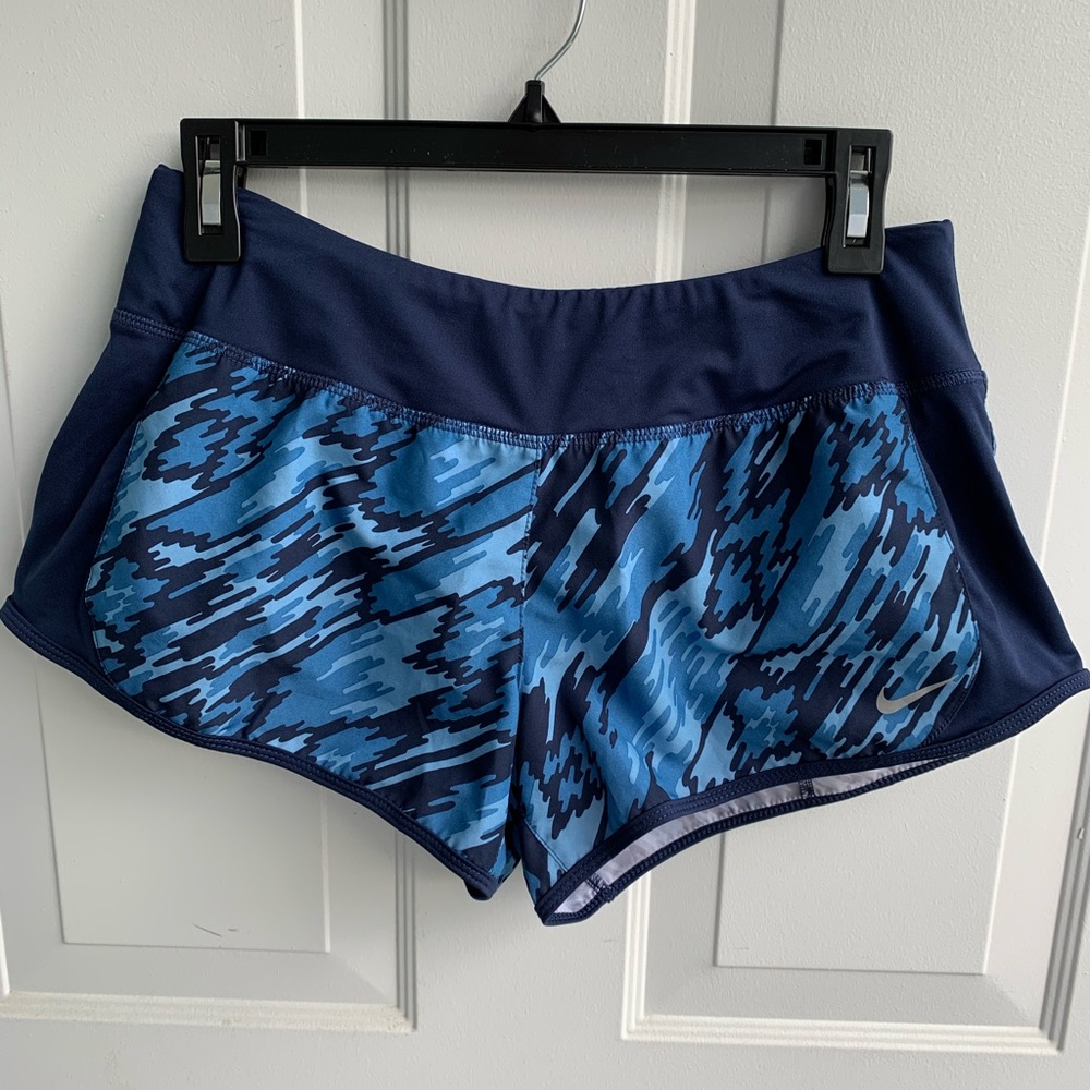 Blue Nike Dri-fit shorts